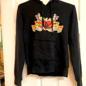 Vintage Black Volcom Hoodie